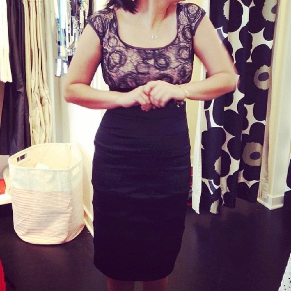 NWT Joseph Ribkoff black cocktail dress SZ 6